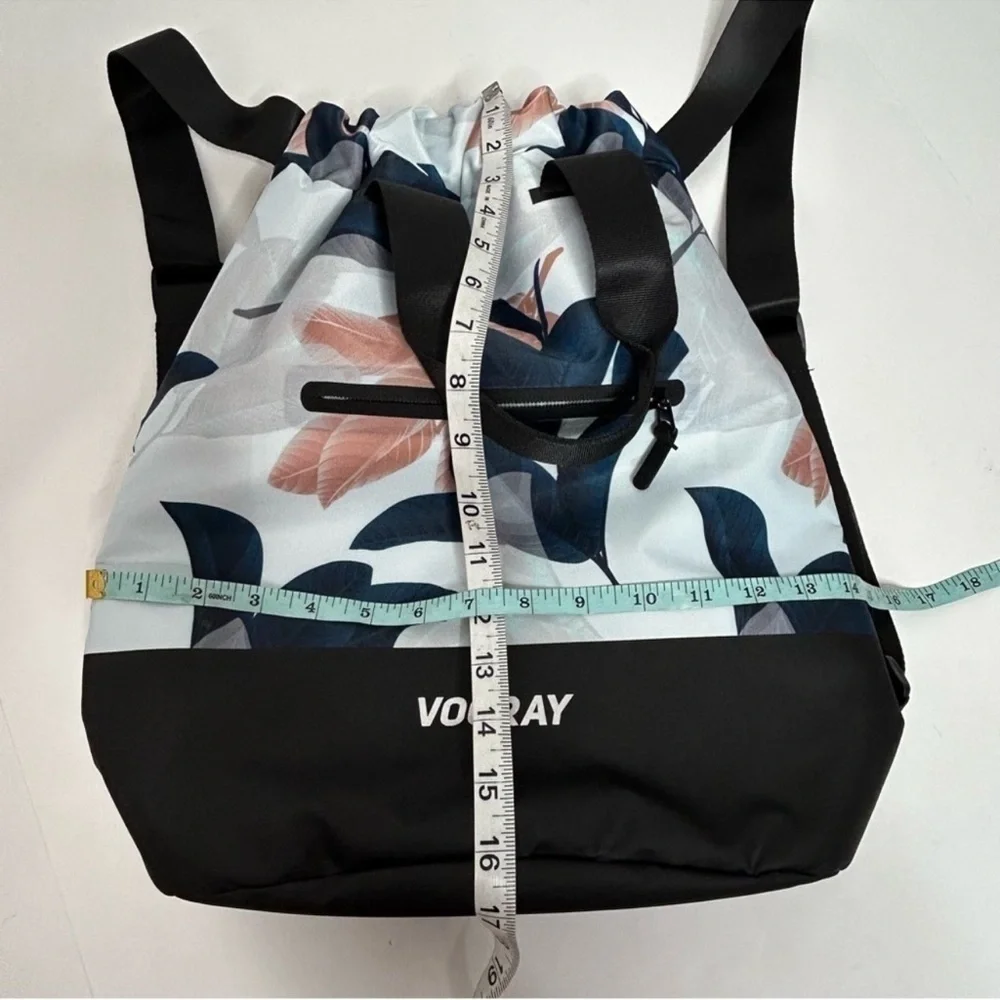 Black and Floral Women's Bag